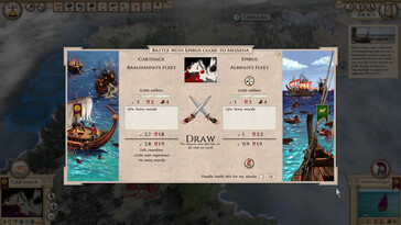 Im Bild: Ein Gameplay-Screenshot aus Aggressors: Ancient Rome.
