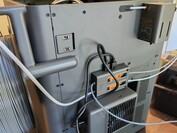 Rückansicht mit externer Spule