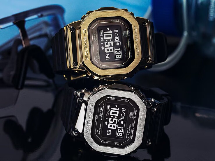G-Shock GM-H5600-1 (unten) und GM-H5600-9 (oben)