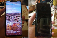 Das Huawei Mate 20 Pro, hier in einem weiteren geleakten Realbild, tritt gegen das iPhone Xs an.