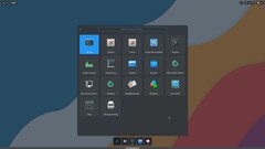 MocaccinoOS Linux-Desktop (Bildquelle: MocaccinoOS)