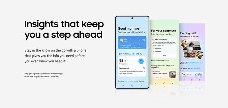 Mit den Now-Briefings kann man sich von den Galaxy AI-Agenten (hoffentlich) relevante Informationen zusammenstellen lassen.