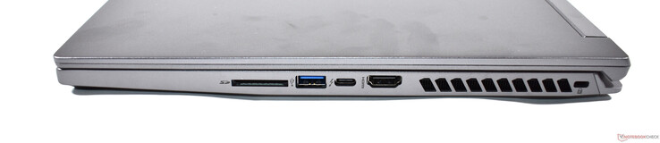 SD-Kartenleser, USB-A 3.2, Thunderbolt 4, HDMI 2.1, Kensington