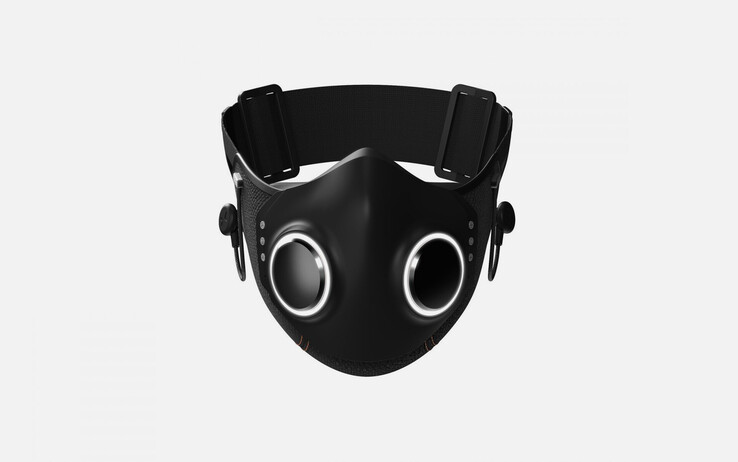 Die Xupermask bietet gleich drei Lüfter und zwei LED-Ringe. (Bild: Xupermask)