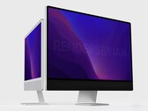 Dieses Konzeptbild zeigt das mögliche Design des iMac Pro auf Basis des M1 iMac. (Bild: Ian Zelbo)