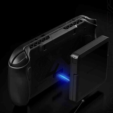 Der Akku ist wechselbar (Bildquelle: OneXplayer)