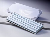 Die erste Low Profile Tastatur mit ROG-Branding ist da, und bringt ungewöhnliche Features mit. (Bild: Asus)
