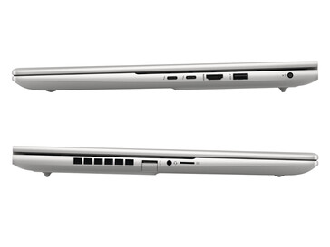 Das Portlayout des Envy 16 (Bild: HP)