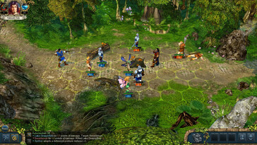 Im Bild: Ein Gameplay-Screenshot aus King's Bounty: The Legend.