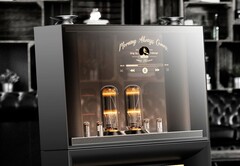 LG hat einen Röhrenverstärker mit transparentem OLED-Panel entwickelt. (Bild: LG)