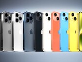 Apples iPhone 15 Pro und iPhone 15 Ultra sollen dank Titan leichter werden, zu dieser Farbkollektion kommt auch noch ein iPhone 15 Product (RED). (Bild: Macrumors)