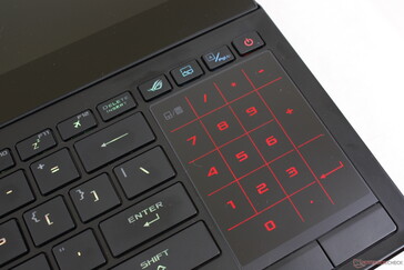 Der virtuelle Ziffernblock ist nicht annähernd so nützlich wie ein dedizierter, aber immer noch besser als überhaupt kein Ziffernblock.