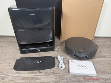 Lieferumfang des Mova Z60 Ultra Roller Complete