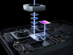 Das OnePlus 16 könnte mit der Samsung HP5 Periskop-Telephoto-Kamera ausgestattet sein. Im Bild: ein internes Rendering der Kameraeinheiten des OnePlus 15.