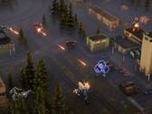 Das Bild zeigt einen Kampf in Phantom Brigade, das derzeit mit 60 % Rabatt auf Steam erhältlich ist.