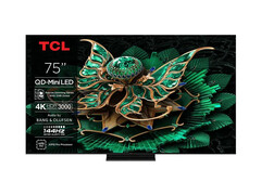 Der TCL QD-Mini LED 75C7K bietet ein 75-Zoll-Display und Gaming-Unterstützung zum Sparpreis. (Quelle: TCL)