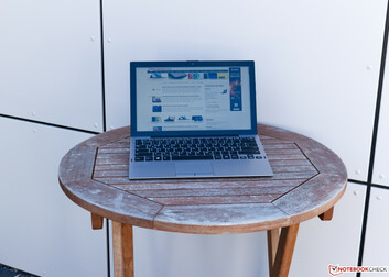 Vaio A12 im Schatten