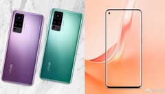 So wird das Vivo X50 beziehungsweise Vivo X50 Pro aller Voraussicht nach aussehen.