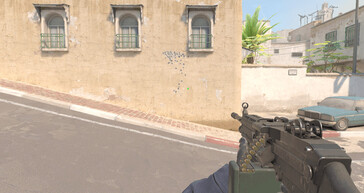 ...verglichen mit der M249.