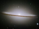 Ein Bild der Sombrero-Galaxie