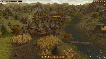 Eine Stadt in Dawn of Man