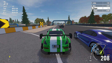 Im Bild: Ein Gameplay-Screenshot aus First Racer.