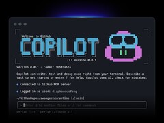 Die CLI-Version von GitHub Copilot wird in einem Terminalfenster ausgeführt
