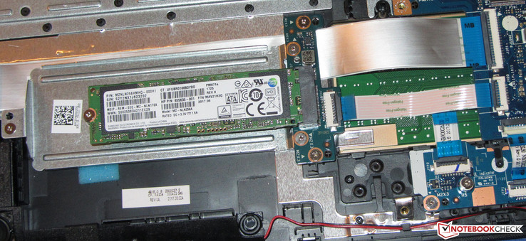 HP verbaut eine M.2-2280-SSD