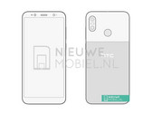 Sieht aus wie ein Pixel, ist aber ein HTC. Das neue U12 Life dürfte im Herbst starten.
