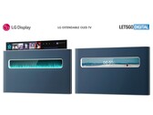 LG Display arbeitet offenbar auch an einem ausziehbaren Fernseher, der je nach Anforderung unterschiedlich viel Displayfläche zeigt.