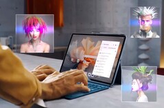 Das Lenovo Yoga Tab Plus setzt auf ein 12,7 Zoll großes, 900 Nits helles 3K-Dispaly. (Bildquelle: Lenovo)