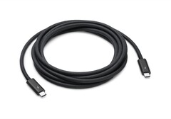 Das Apple Thunderbolt 4 Pro Kabel wird jetzt in einer Länge von drei Metern angeboten. (Bild: Apple)
