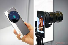 Das Realme Ultra Konzept-Smartphone ist mit Leica M Vollformat-Objektiven kompatibel. (Bildquelle: Notebookcheck)