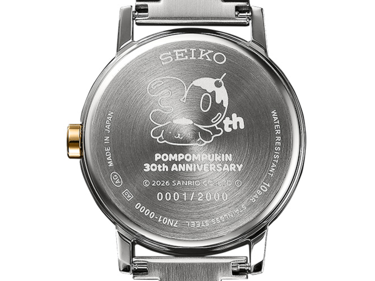 Seiko Pompompurin 30th Anniversary Collaboration Watch
