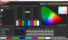 Farbraumabdeckung sRGB