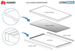 Huawei patentiert neues Display-Design, kommt es im Mate 20 Pro?