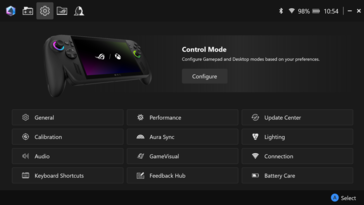 Armoury Crate SE Einstellungen