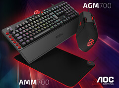 AOC: Neue Gaming-Keyboards AGK700, GK500, GK200, Gamer-Mäuse AGM700, GM500, GM200 und Mousepad AMM700.