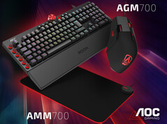 AOC: Neue Gaming-Keyboards AGK700, GK500, GK200, Gamer-Mäuse AGM700, GM500, GM200 und Mousepad AMM700.