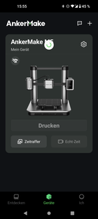 AnkerMake App Geräteübersicht