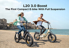 Das faltbare Elektrofahrrad Engwe L20 3.0 Boost zum Schnäppchenpreis.