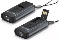 Die K6R Safety ist eine kleine Taschenlampe mit USB-Speicher (Bildquelle: Ledlenser)