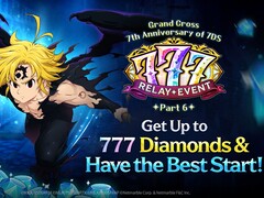 Seven Deadly Sins: Grand Cross – Key Art zum 7. Jubiläum des Perfect 7-Updates