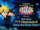 Seven Deadly Sins: Grand Cross – Key Art zum 7. Jubiläum des Perfect 7-Updates