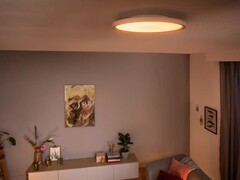 Die neuen Philips Hue Aurelle Deckenleuchten (siehe Bild) sollen günstiger sein als die bisherigen Originalmodelle. (Bildquelle: Philips Hue)