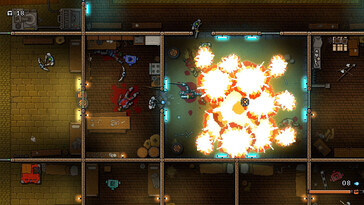 Im Bild: Ein Gameplay-Screenshot aus Redgar: The Space Viking.