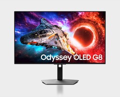 Der Samsung Odyssey OLED G8 setzt auf ein 32 Zoll 4K-OLED-Panel. (Bildquelle: Samsung)