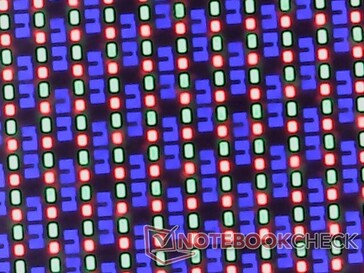OLED Subpixelmatrix - Nicht ganz so scharf wie gewohnt