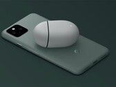 Das Google Pixel 5 unterstützt sogar Reverse Wireless Charging, trotz eines Gehäuses aus Aluminium. (Bild: Google)