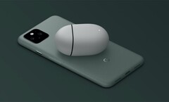 Das Google Pixel 5 unterstützt sogar Reverse Wireless Charging, trotz eines Gehäuses aus Aluminium. (Bild: Google)